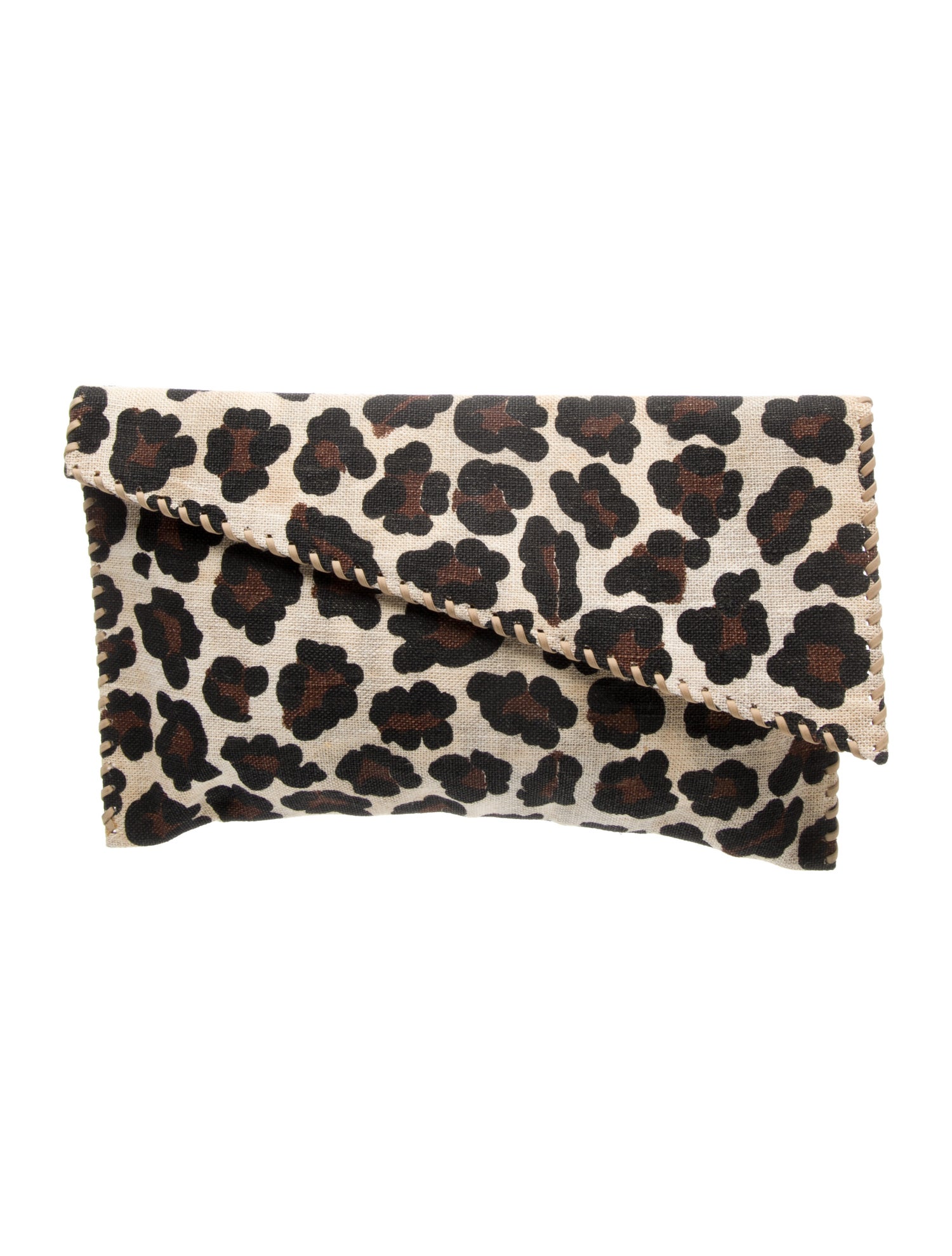 Stuart Weitzman Canvas Clutch